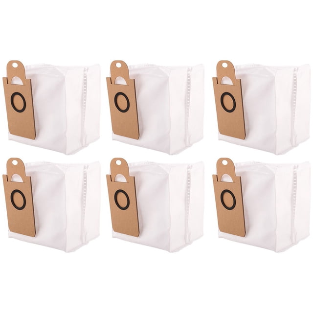 Kit de Bolsas de Polvo de 6 Piezas para Robot Q11 Reemplazo DoméStico Aspiradora Barredora Bolsas de Polvo Bolsa de Limpieza