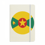 Grenada North Ameica National Emblem Notebook Official Fabric Hard Cover Classic Journal Diary