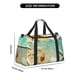 thumbnail image 3 of Easygdp Starfish And Seashell On The Beach Bolsa de Gimnasio, Bolsa de Viaje Duffel, Bolsa de Fin de Semana con Compartimentos, Bolsa de Mano para Noche, 3 of 7