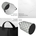 thumbnail image 4 of XMXT Collapsible Laundry Basket, Hand Painted Persian Waterproof Laundry Hampers Storage Baskets Dirty Clothes Hamper, 40L, 4 of 8