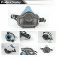 thumbnail image 6 of GJX Reusable Face Gas Mask Cover with Filter for Industrial Work Protection - Anti-Dust, Paint Spray, Chemical & Welding Safety Respirator Mask, 6 of 7
