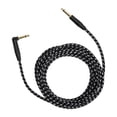 thumbnail image 5 of Cable de guitarra de Audio de 6M, Cable de amplificador de guitarra eléctrica de 6,35 MM, Cable de instrumento, cabezal chapado en oro con carcasa negra JD6220, 5 of 5