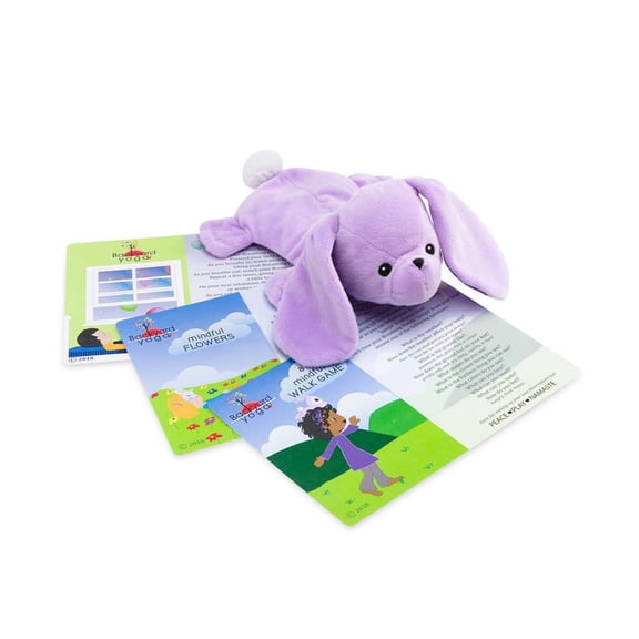 Yoga Breathing Buddies Weighted Plush Animals with Flaxseed