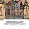 thumbnail image 3 of Water-Based Anti-Rust Paint Black Rust Removal Apply Waterproof Fast Paint Cover Metal Paint, 3 of 5