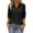 Black, variant on Womens Long Sleeve Tops Button Down Collared V Neck Shirt Fashion Lightweight Casual Tunic Top Dressy Plus Size Womens Blouses, Pink 2XL