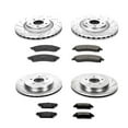 thumbnail image 3 of PowerStop Front and Rear Z23 Evolution Sport Carbon-Fiber Ceramic Brake Pad and Drilled & Slotted Rotor Kit Fits: CADILLAC Select Models K2875, 3 of 10