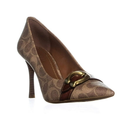 Coach - Coach Womens Waverly 85Mm Pump With Signature Buckle - Walmart.com