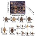 thumbnail image 3 of SIfdSeng Get it Fast 53 . Copper Brown and Gold Non Breakable Hanging Spherical Suitable for ., 3 of 5