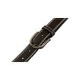 thumbnail image 3 of INSPIRE CHIC Women's Single Prong Buckle Classic Double Stitch Belt Brown Waist: 32.3 "/82cm-38.3 "/97cm, 3 of 5