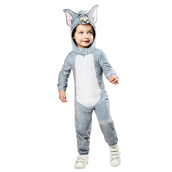 Disfraz de Tom & Jerry de Rubie's, lindo mono de Tom Cat para niños, 4T