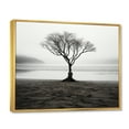 thumbnail image 2 of Designart "Beach Photo Seaside Simplicity IV" Nautical & Beach Floater Framed Canvas Wall Art, 2 of 7