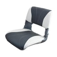 thumbnail image 3 of Asiento de barco plegable, silla de conducción, cojín de lancha rápida desmontable, silla de barco plegable, asiento con respaldo de canoa para bote Gris, 3 of 8