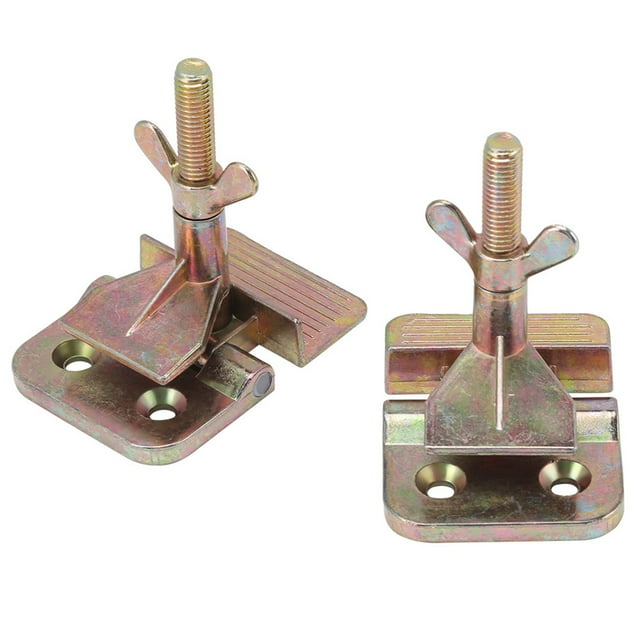 Juego de 2 abrazaderas de bisagra de mariposa de metal para serigrafía, herramienta para manualidades