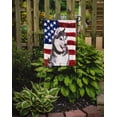 thumbnail image 2 of Carolines Treasures KJ1154GF USA American Flag with Alaskan Malamute Garden Flag Garden Size multicolor, 2 of 2