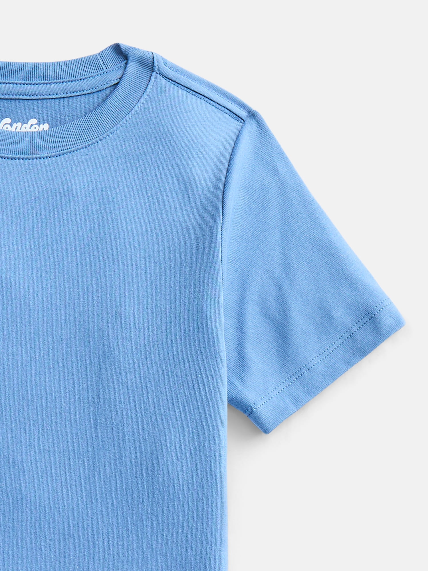 Wonder Nation Boys' Kid Tough Tee with Short Sleeves, 3-Pack Sizes XS-XXL & Husky