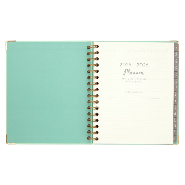 Mintgreen Monthly Weekly Medium (7.25