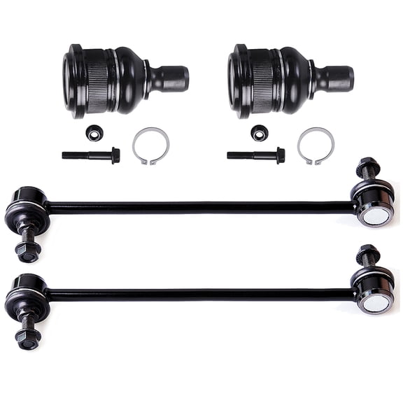 ECCPP 4pcs Front Sway Bar End Link Front Lower Ball Joint fit for 2005-2012 For Ford Escape 2005-2011 For Mazda Tribute 2005-2011 For Mercury Mariner
