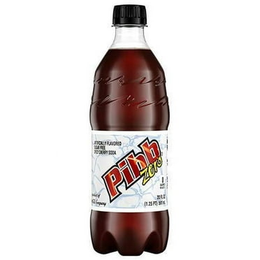 Pibb Zero Sugar 20oz Bottles, Pack of 16