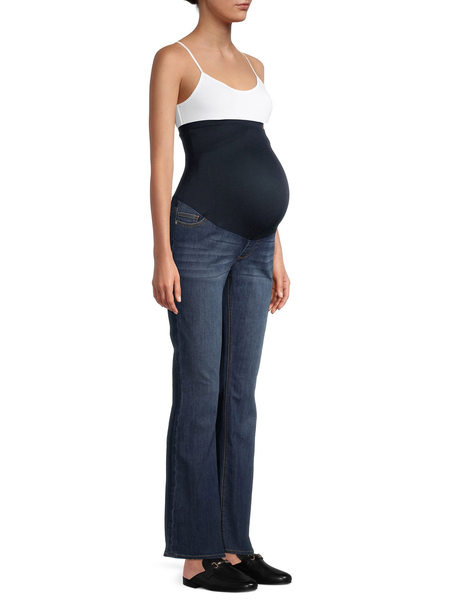 Time and Tru Maternity Bootcut Jeans with Pockets Puerto Rico Ubuy