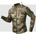 thumbnail image 3 of Chaqueta a prueba de viento Baoblaze cortavientos del ejército impermeable para hombre Green_XXXL, 3 of 8