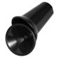 thumbnail image 5 of Cubitera de plástico negra para vino - Cubitera redonda de PP para catas, bares y bebidas frías (16,5 x 12,2 x 12,2 cm), 5 of 7