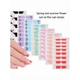 thumbnail image 6 of Nails Polish Stickers Flowers Gels Nail Strips Nails Polish Wraps French Tip Gels Nail Stickers Manicures Stickers, 6 of 9