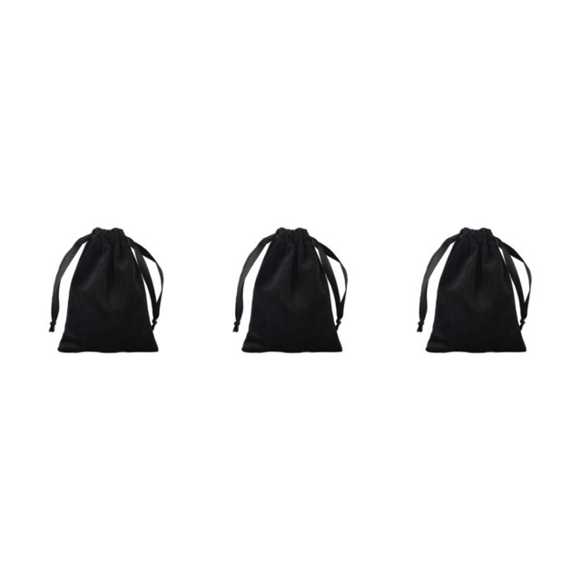 Advancent Bolsas para joyería súper suaves, solución de almacenamiento que ahorra espacio y es fácil de usar para viajar, bolsas con cordón Type1 NO1