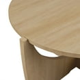 thumbnail image 5 of Minimalism Round Coffee Table Curved Leg,Home Decoration, Living Room Tables, 27 x 28 Inches, 5 of 6