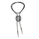 thumbnail image 5 of Elegante Bolo Tie de vaquero occidental con colgante Camisa de cuerda de cuero s Joyas para vestidos Accesorio de ropa de baile , Salvador Corbata de hombre, 5 of 10