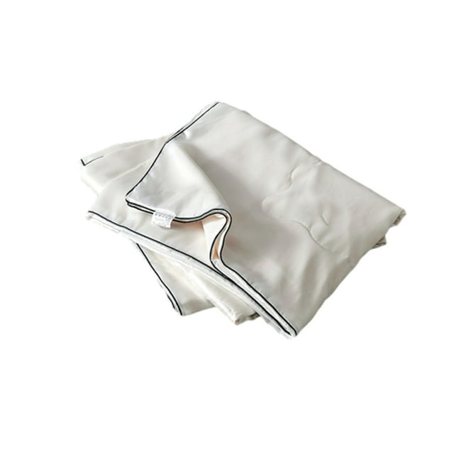 Washed Silk Ice Silk Conditioning Quilt Summer Cool Thin Double Quilt Core for Breathable Sleep