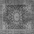 thumbnail image 1 of Ahgly Company Indoor Square Persian Gray Traditional Area Rugs, 4' Square, 1 of 1