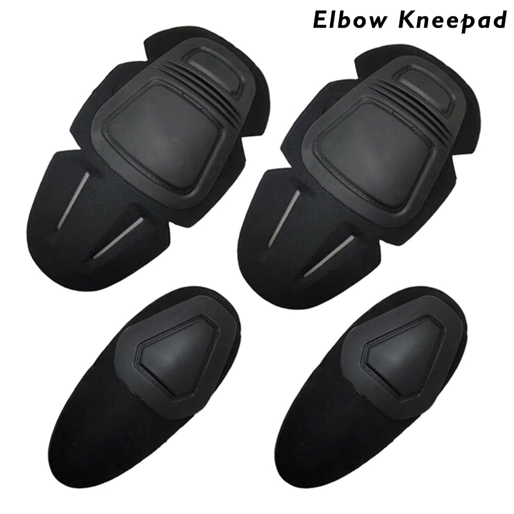 Texar Tactical Elbow Pads Combat Protective Gear Safety Black 