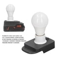 thumbnail image 3 of Bombilla De Lámpara LED, Buena Compatibilidad 700LM 6500K 12-60V 7W Bombilla De Trabajo Inalámbrica De Alto Brillo Con Adaptador De Batería Para Iluminación Interior Y Exterior, 3 of 7