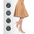 thumbnail image 5 of MeMoi Shimmer Sheer Control Top Pantyhose - Womens - Female, Small, Honey, 5 of 8