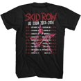 thumbnail image 2 of Skid Row Uwr Tour 2013 14 Black Front/Back Adult T-Shirt Tee, 2 of 3