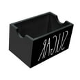 thumbnail image 4 of yotijay Sugar Packet Holder Display Wood Sugar Packet Container for Pantry Home Desk Black, 4 of 9