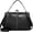 Black, variant on Women Vintage Crossbody Bag Top Handle Kiss Lock Handbag Retro Daily Purse PU Leather Tote Women Satchel Messenger Bag