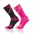 thumbnail image 2 of TCK Elite Aware Breast Cancer Ribbon Football, Basketball Crew Socks (Hot Pink–Pink, X-Large (MEN 12-15, LADIES 13+)), 2 of 2
