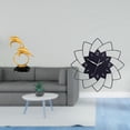 thumbnail image 2 of Figura de delfín,Colección de adornos de escritorio con figuras de delfines,Reloj de pared grande,Reloj de pared acrílico silencioso sin tictac,Reloj de pared grande para, 2 of 8