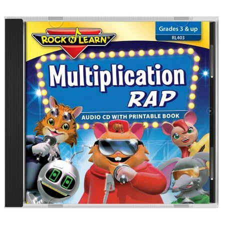 ROCK N LEARN MULTIPLICATION RAP CD (Best Rap Rock Bands)