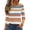 BlueB#0731F&16, variant on Womens Long Sleeve Shirt Striped Crew Neck Shirts for Women Basic Color Block Fall Winter Casual Y2k Women's Pullover Blue XXL