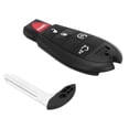 thumbnail image 2 of Llave de coche con botón, llave de coche con mando a distancia de 4 botones, funciones mejoradas AA, 2 of 9