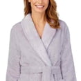 thumbnail image 4 of Carole Hochman Ladies' Plush Wrap Robe (Light Purple, Small), 4 of 4