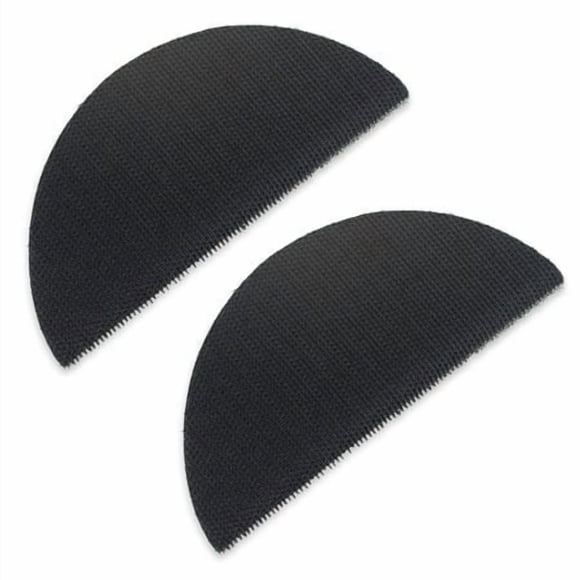 TGR Half Moon Hand Sanding Pad - Hook and Loop (2 Pack) (5 inch)