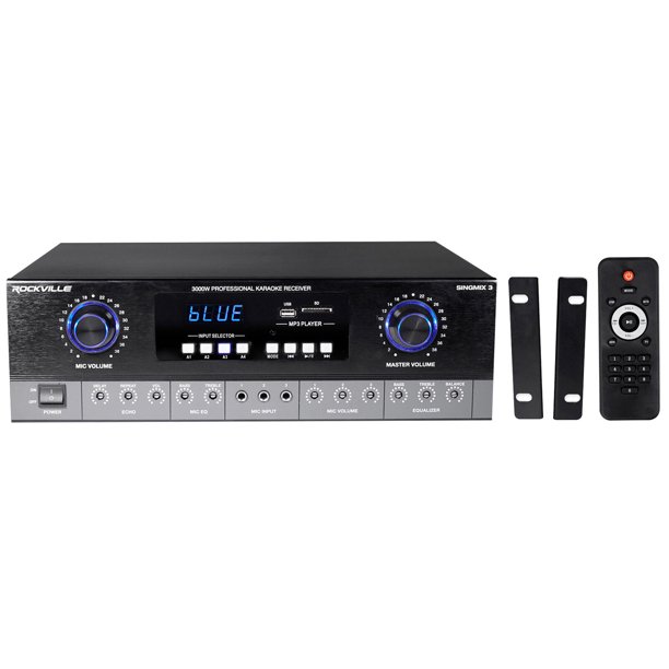 Rockville SingMix Bluetooth Karaoke Amplifier Mixer For BMB CSV450