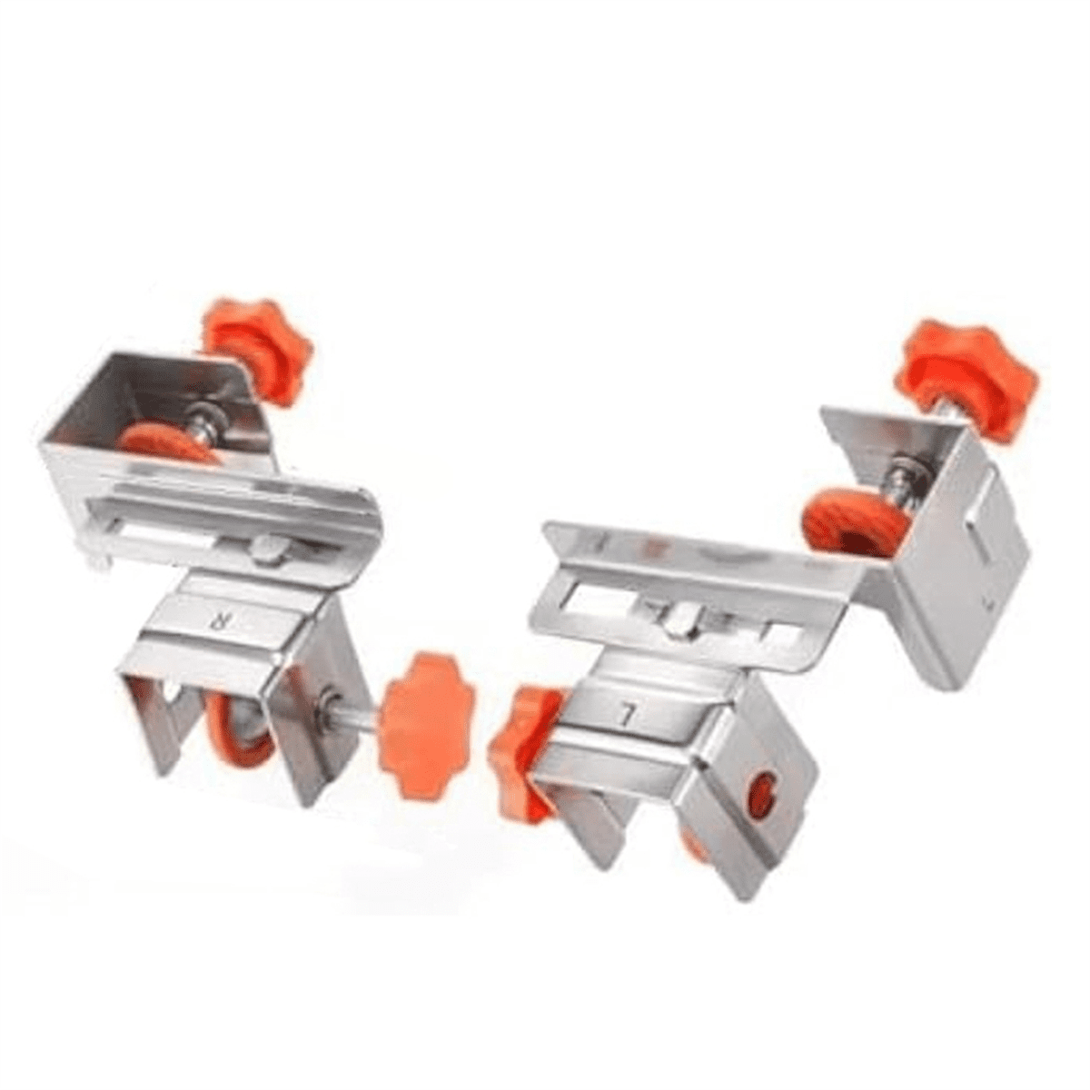 2Pack Drawer Front Installation Clamps-Adjustable Heavy-Duty Drawer Fixing Clips for Face Frame Cabinets,Alignment Tool,2 x Drawer Front Installation Clamps