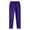#Purple, variant on DPTALR Men's Solid Color Elastic Waist Drawstring Straight Leg Sports Leisure Pants with Retractable Hem and Pocket, Army Green Big and Tall Men XXL