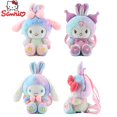 thumbnail image 2 of Sanrio Hello Kitty Peluche Muñeca My Melody Kuromi Kawaii Cinnamoroll Niños Mochila Encantadora Chica Bolsa De Mensajero De Viaje Felpa, 2 of 4