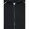 thumbnail image 3 of Athletic Works Girls Active Scuba Knit Hooded Zip Top, Sizes 4-18, 3 of 3