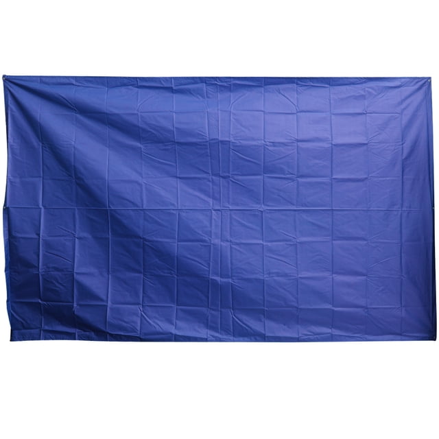 1 Pce Housse de Canopy Imperméable Tissu Argenté Pare-Soleil Installations de Loisirs Extérieures Auvent Housse de Protection Multi-Usage pour Extérieur (Bleu)